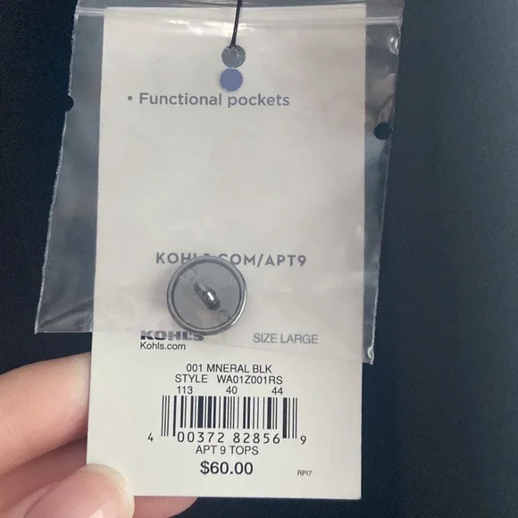 Apt. 9 Black Blazer - Picture 5 of 7